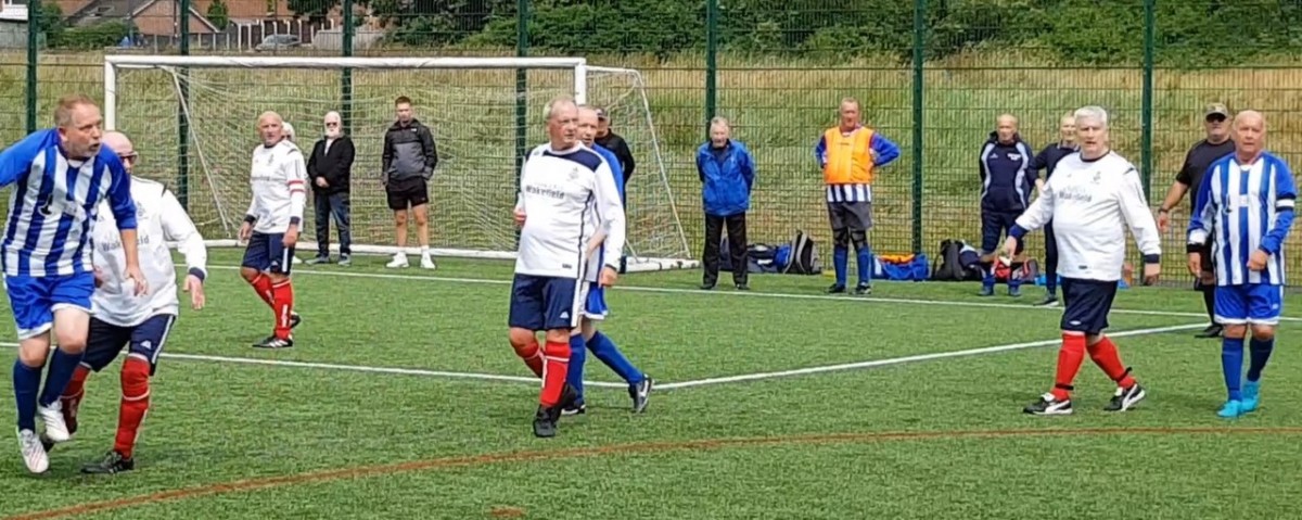 GMWFL Spring 2023 – 5 points and 0 goals conceded for Relics over 60’s Stripes in last fixtures